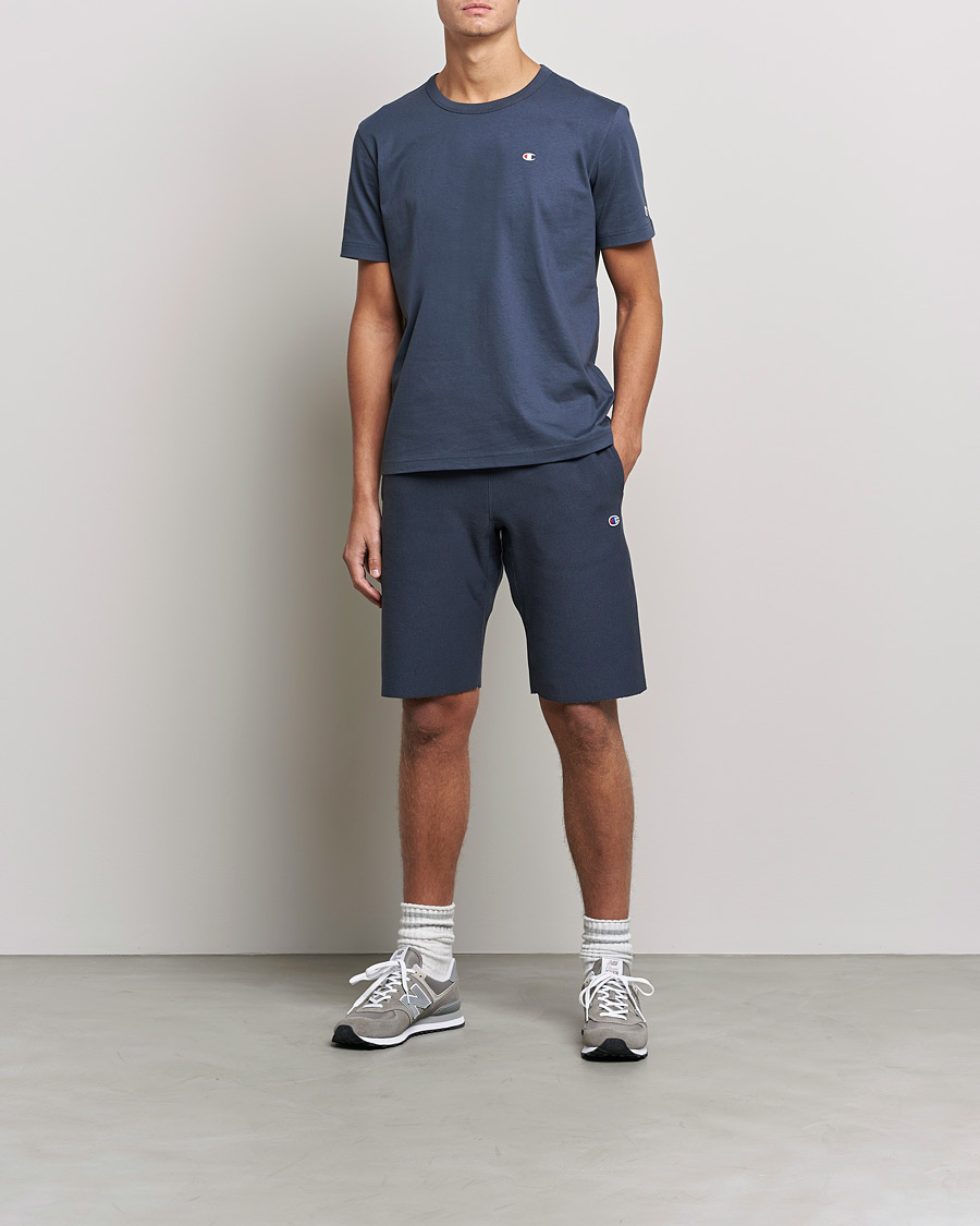 Homme | Shorts | Champion | Reverse Weave Soft Fleece Sweatshorts Navy