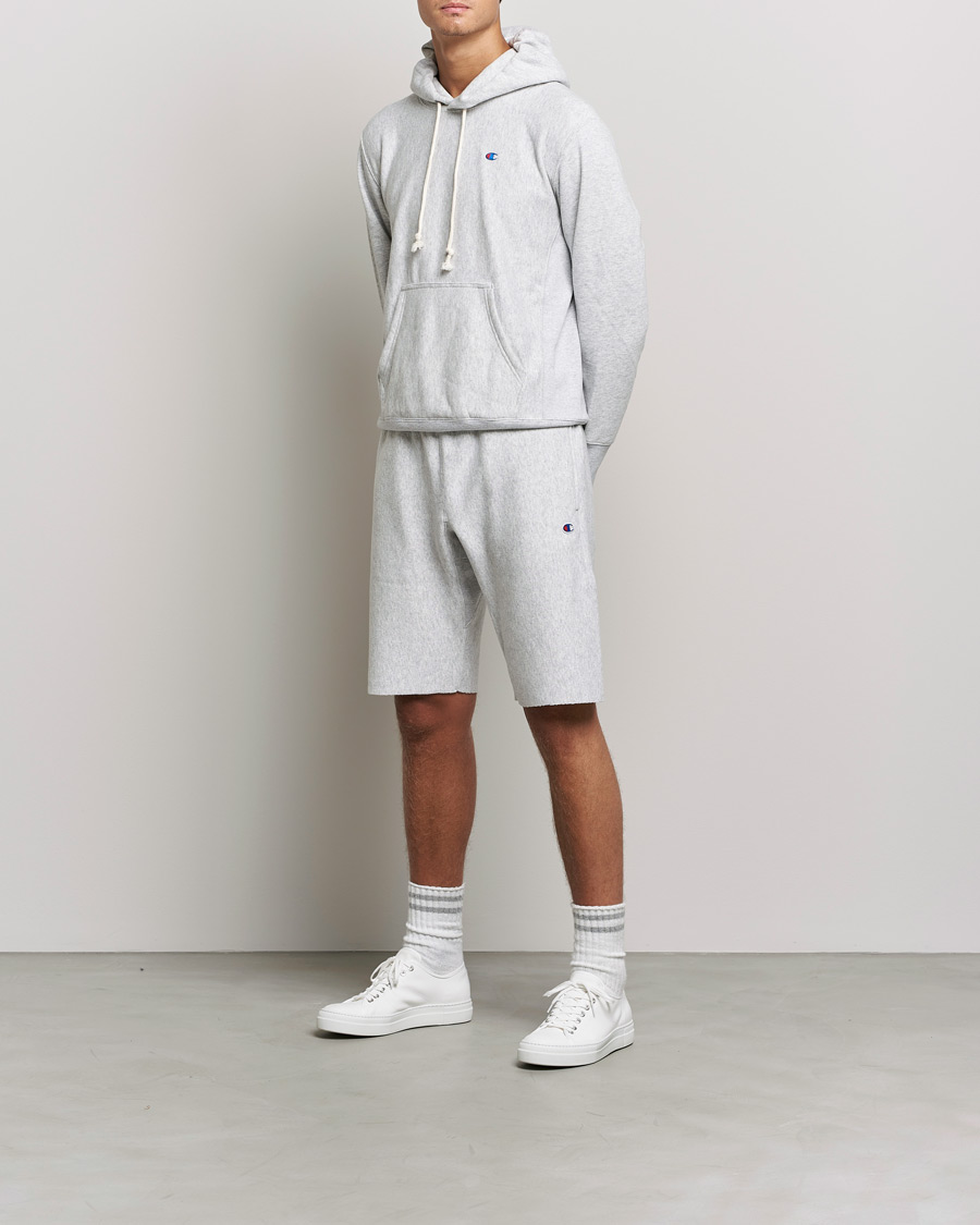 Homme | Shorts | Champion | Reverse Weave Soft Fleece Sweatshorts Grey Melange
