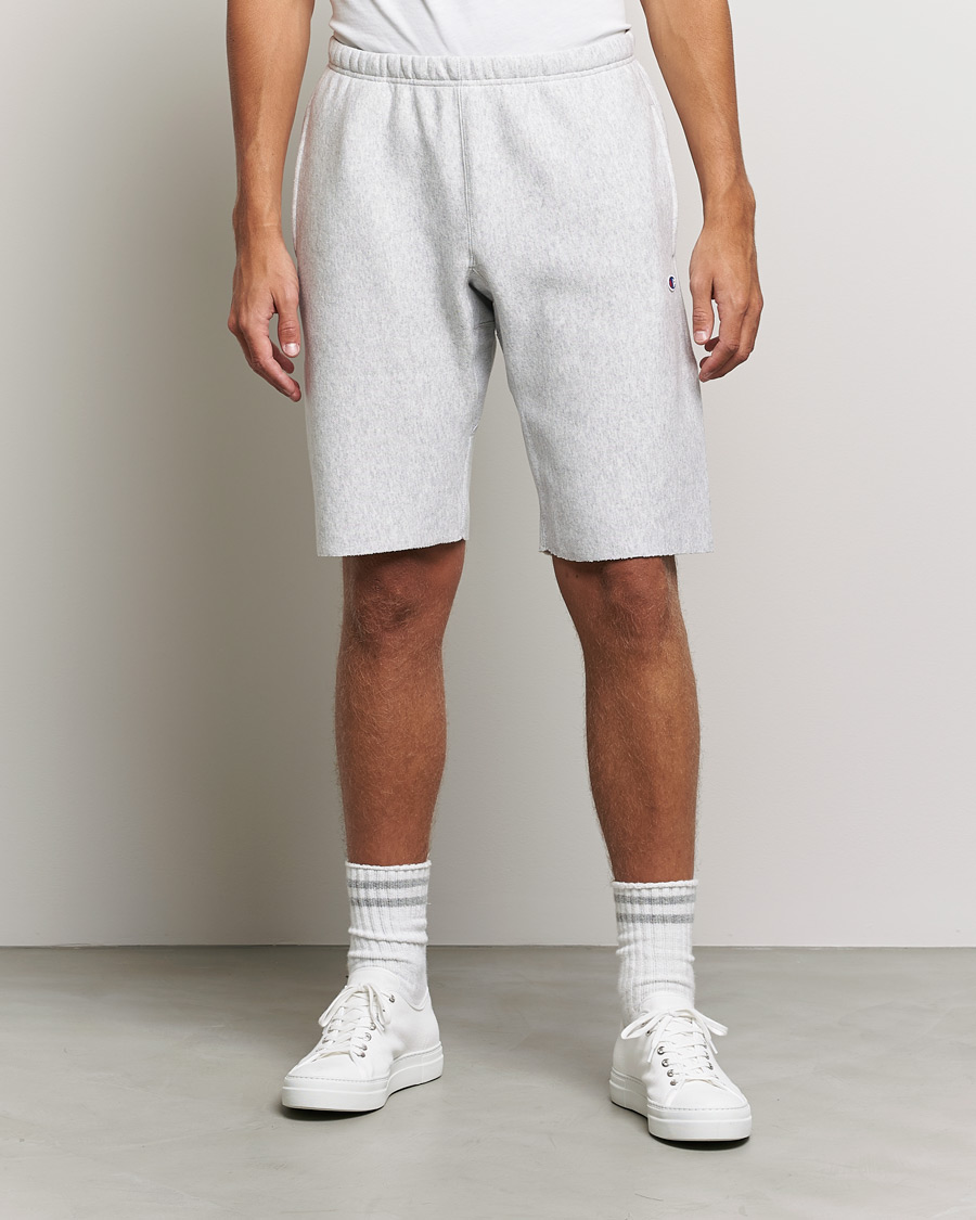 Homme | Shorts | Champion | Reverse Weave Soft Fleece Sweatshorts Grey Melange