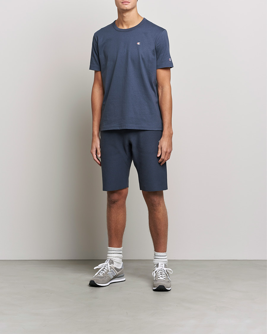 Homme | T-shirts | Champion | Athletic Jersey Tee Navy