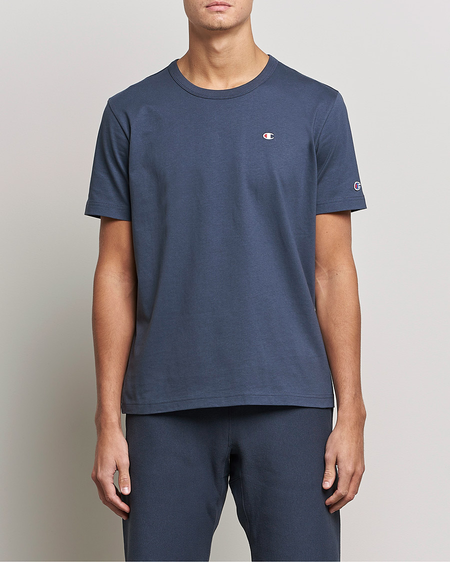 Homme | T-shirts | Champion | Athletic Jersey Tee Navy