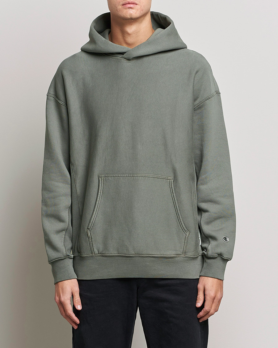 Homme | Pulls Et Tricots | Champion | Heritage Garment Dyed Hood Dark Grey