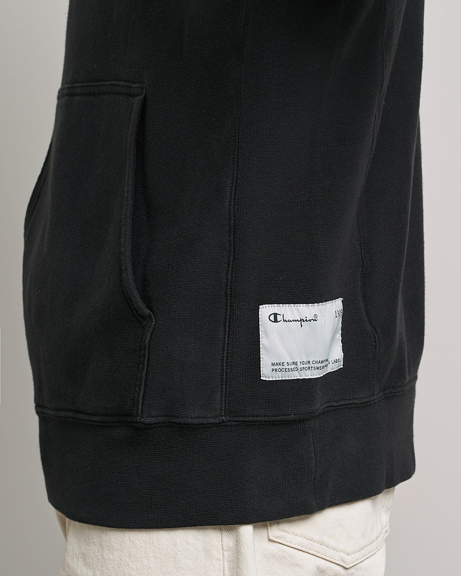 Homme | Pulls Et Tricots | Champion | Heritage Garment Dyed Hood Black