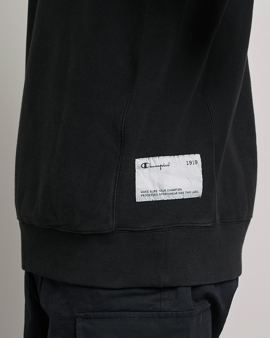 Homme | Pulls Et Tricots | Champion | Heritage Garment Dyed Sweatshirt Black