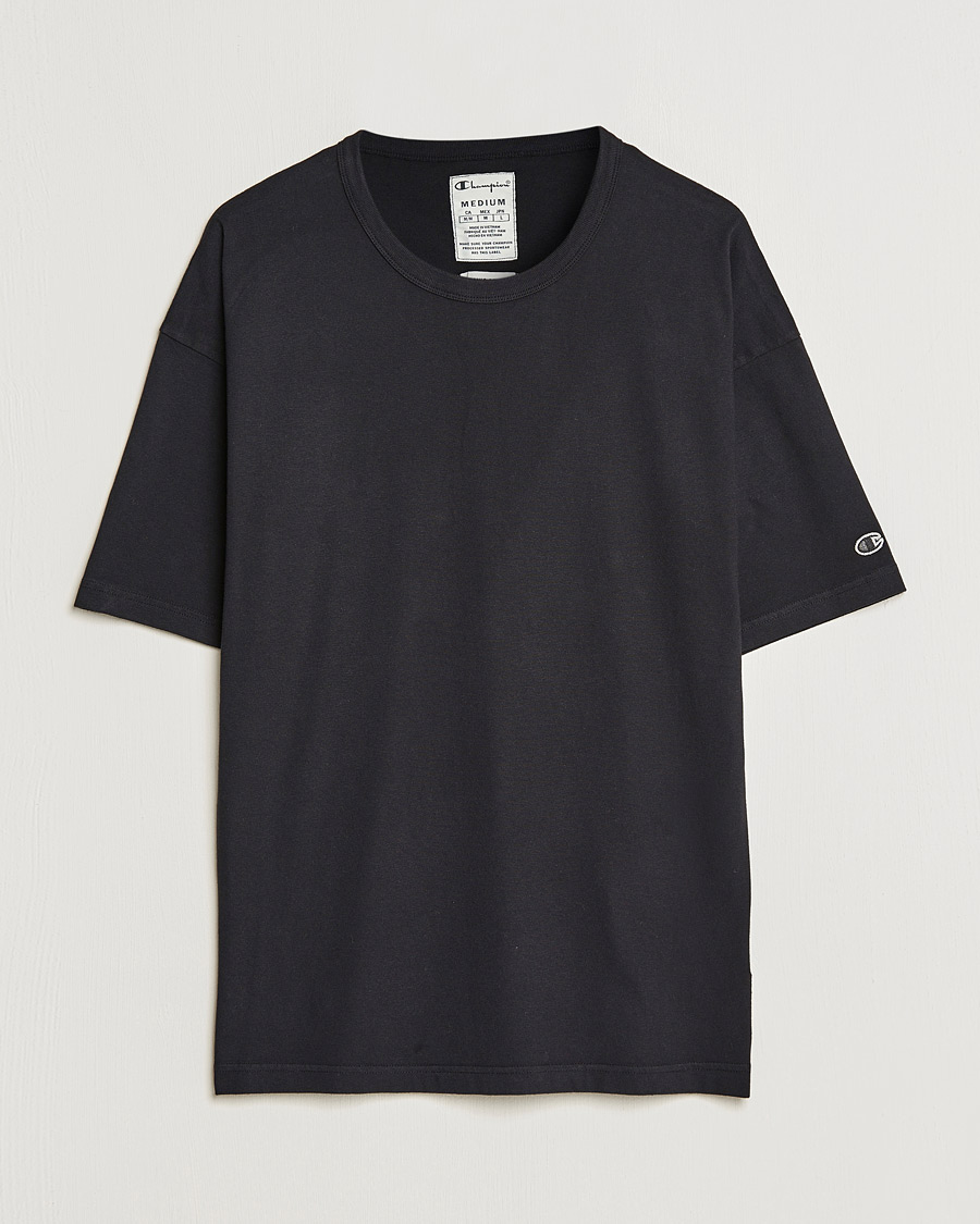Homme | T-shirts | Champion | Heritage Garment Dyed T-Shirt Black