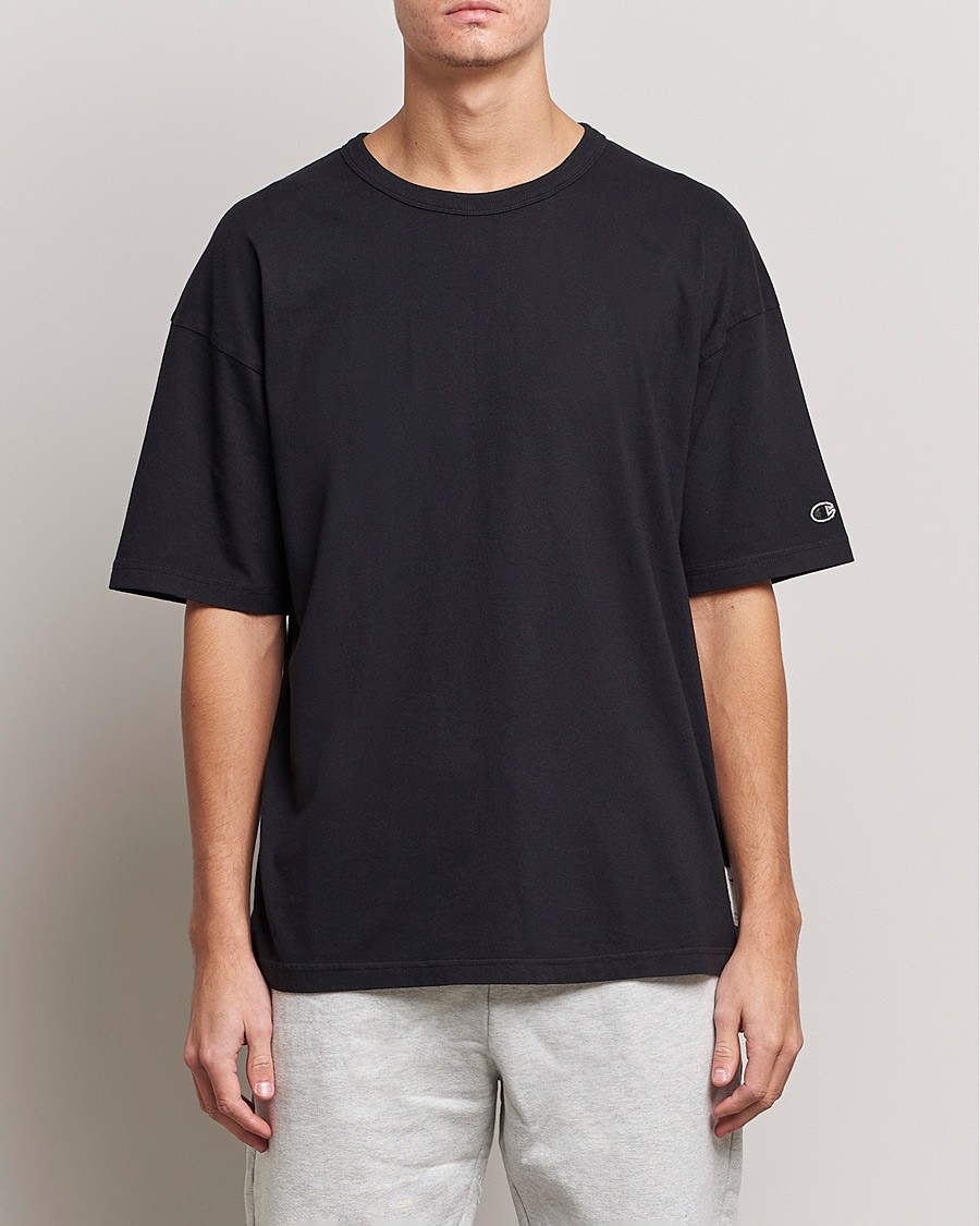 Homme | T-shirts | Champion | Heritage Garment Dyed T-Shirt Black