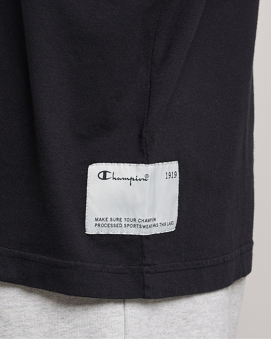 Homme | T-shirts | Champion | Heritage Garment Dyed T-Shirt Black