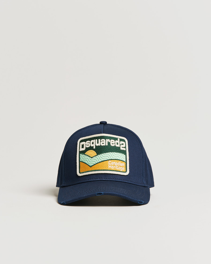 Homme | Dsquared2 Canadian Heritage Baseball Cap Navy | Dsquared2 | Canadian Heritage Baseball Cap Navy