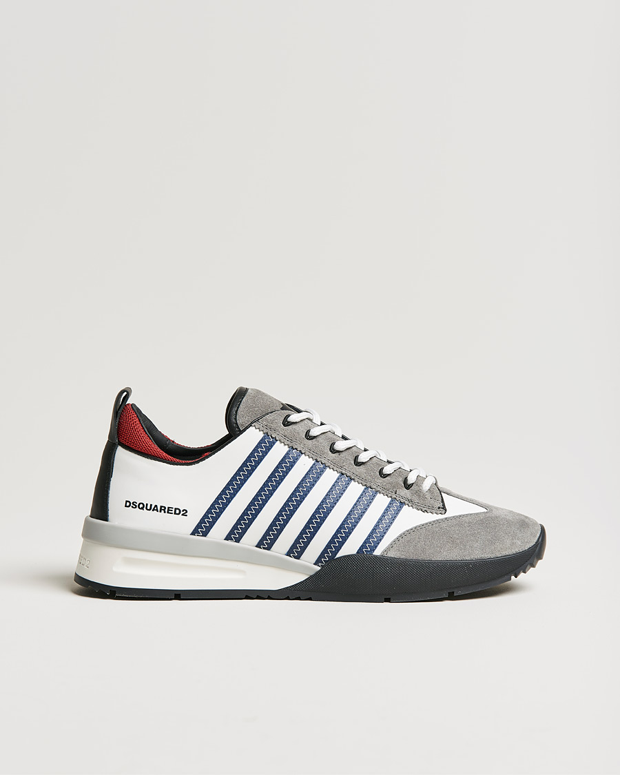 Homme | Dsquared2 Legend Sneakers White/Blue | Dsquared2 | Legend Sneakers White/Blue