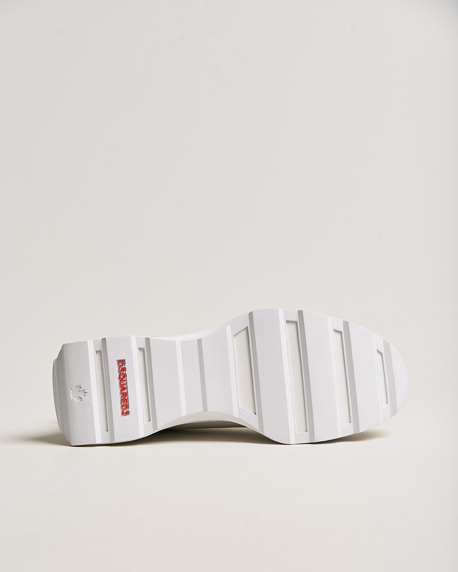 Homme | Dsquared2 Slash Running Sneakers White | Dsquared2 | Slash Running Sneakers White