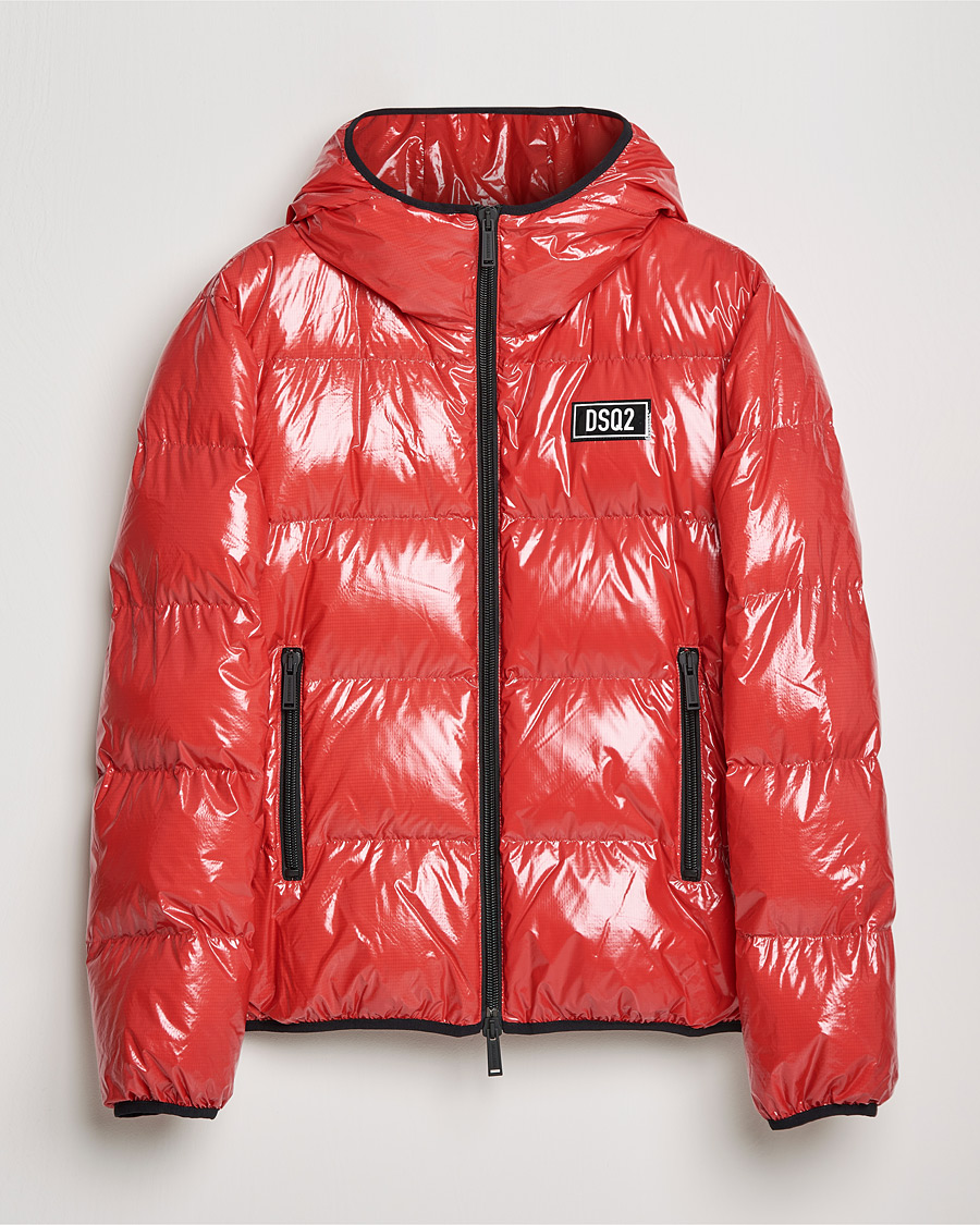 Homme | Manteaux Et Vestes | Dsquared2 | Nylon Down Puffer Red