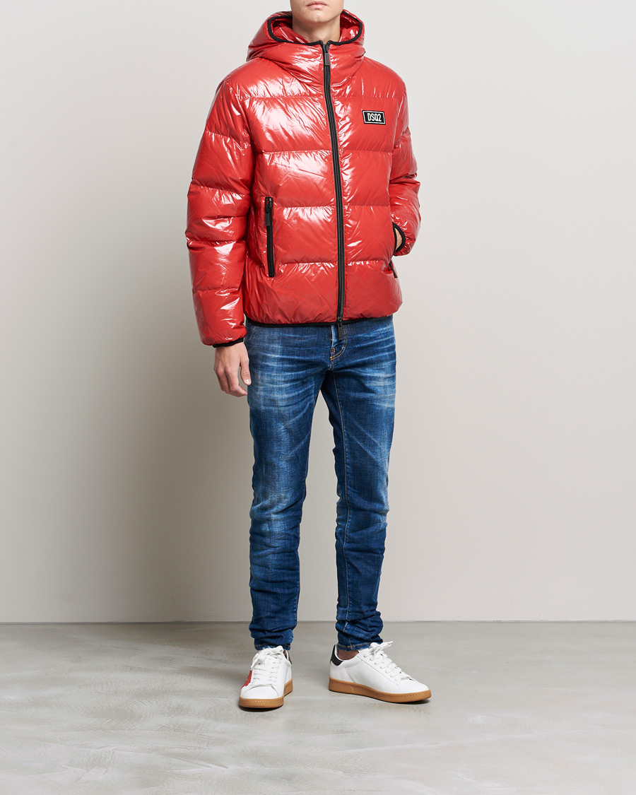 Homme | Manteaux Et Vestes | Dsquared2 | Nylon Down Puffer Red