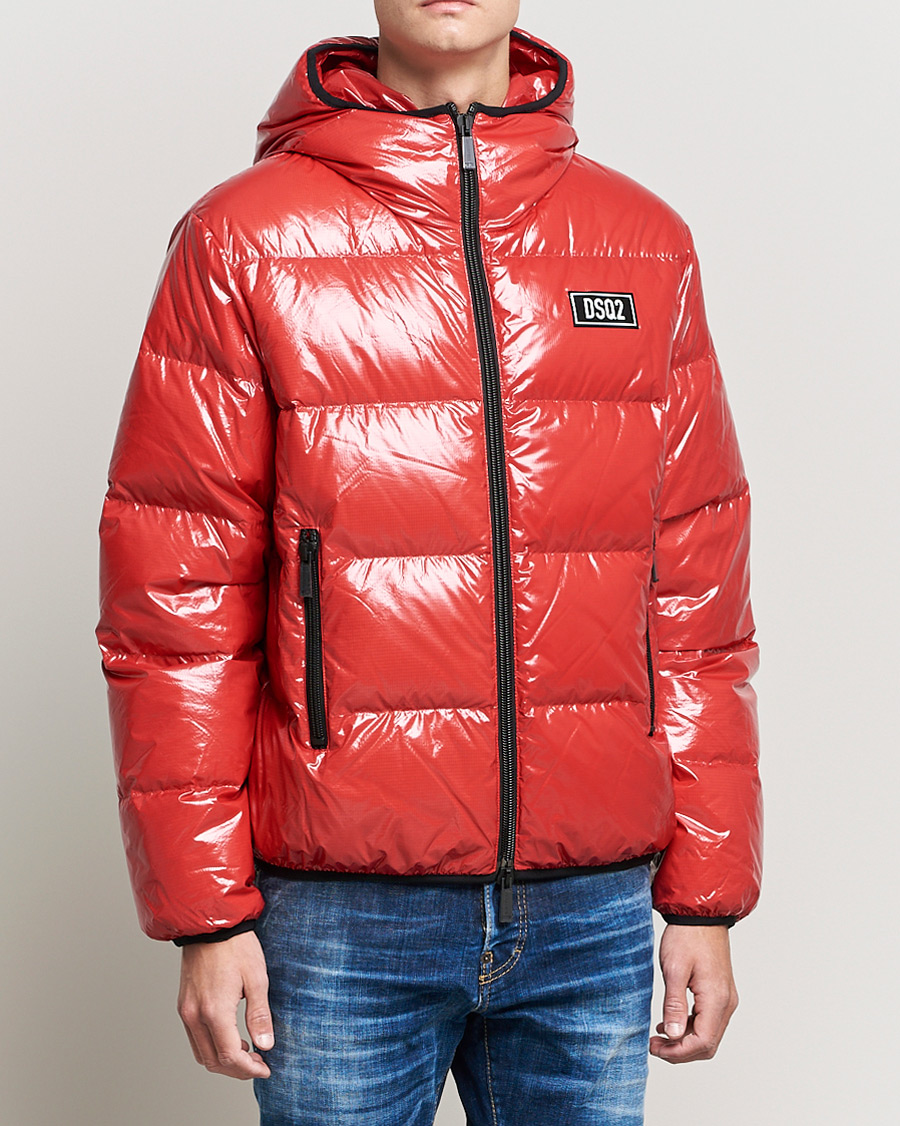 Homme | Manteaux Et Vestes | Dsquared2 | Nylon Down Puffer Red