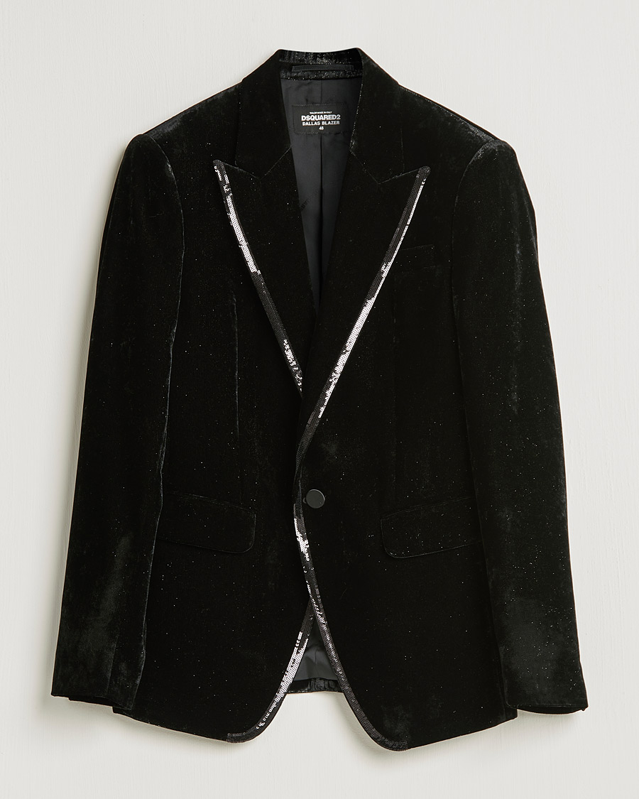 Homme | Blazers | Dsquared2 | Dinner Jacket Black