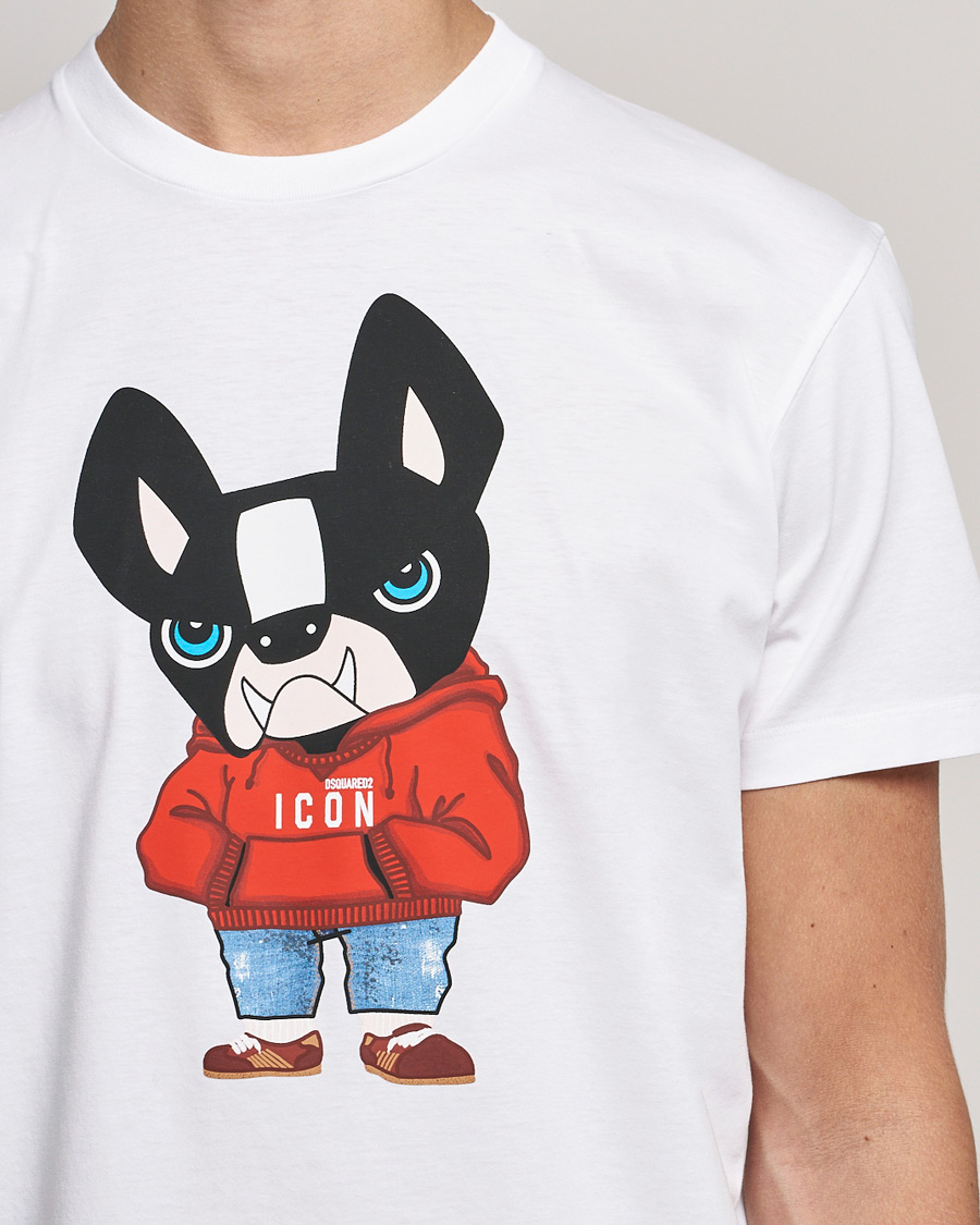 Homme | T-shirts | Dsquared2 | Icon Ciro Tee White