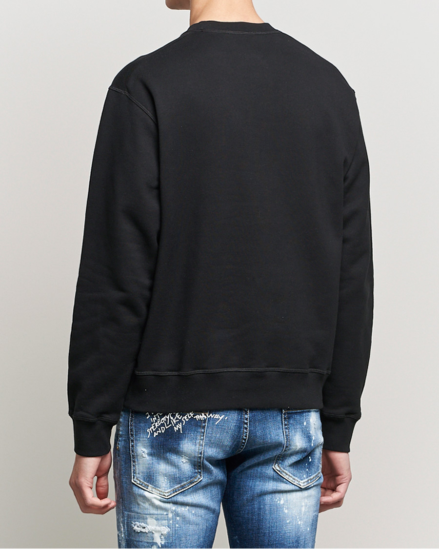 Homme | Pulls Et Tricots | Dsquared2 | Icon Logo Sweatshirt Black