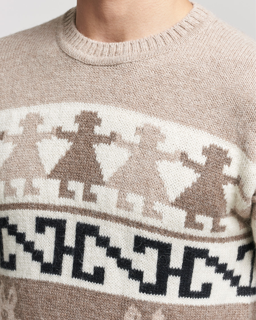 Homme | Pulls Et Tricots | Dsquared2 | Llamas Heavy knitted Sweater Beige