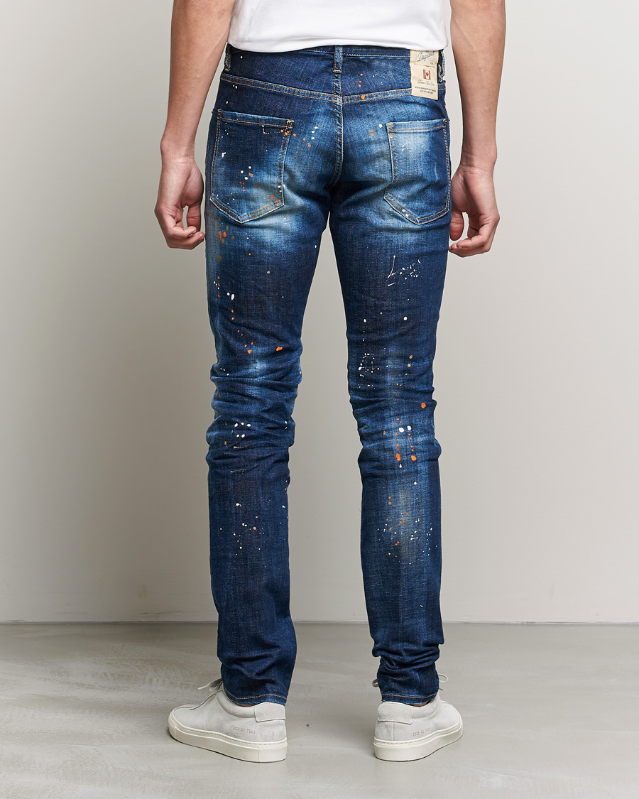 Homme | Jeans | Dsquared2 | Cool Guy Patch Jeans Blue Wash