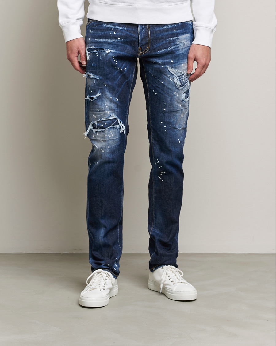 Homme | Jeans | Dsquared2 | Cool Guy Jeans Dark Blue Wash