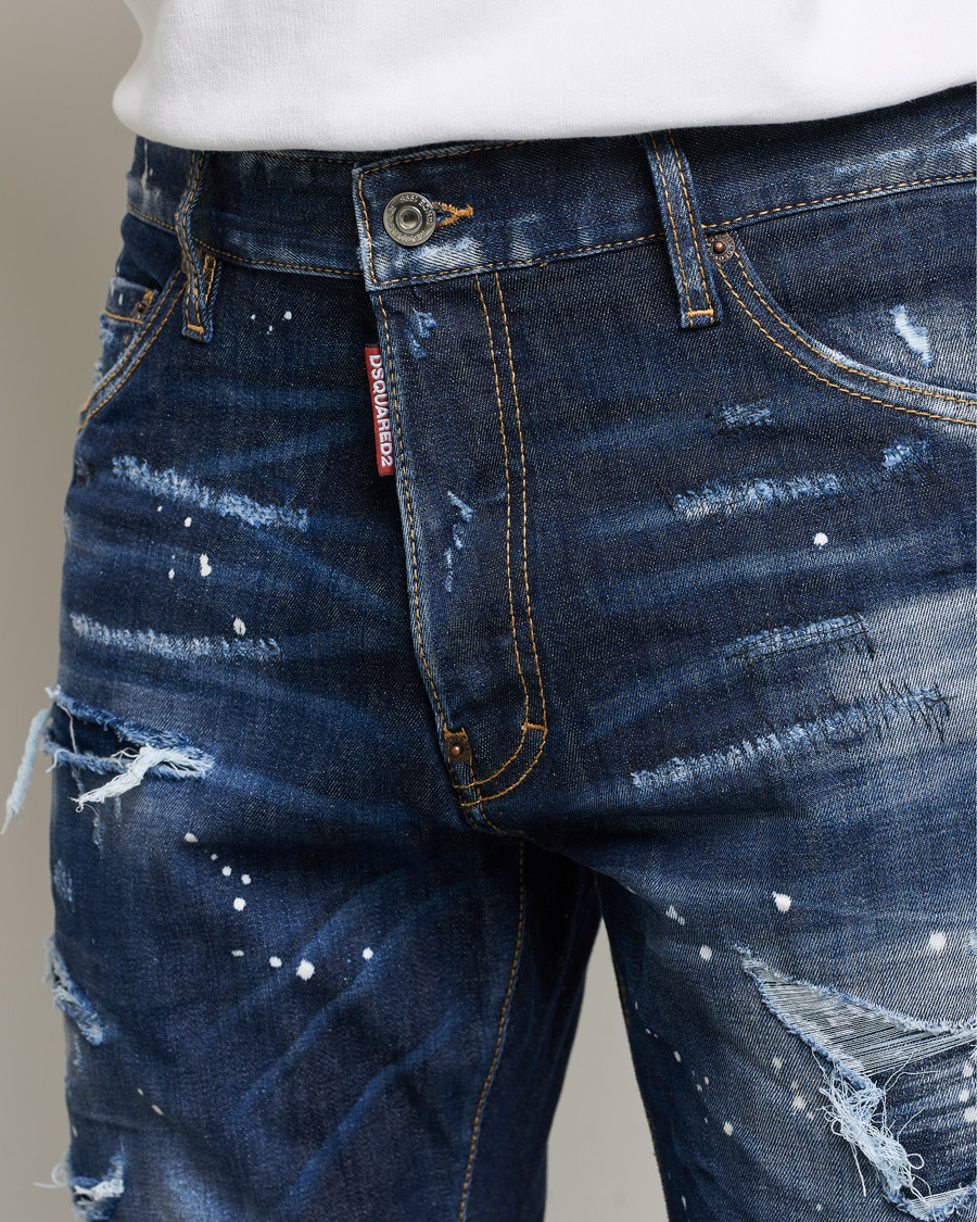 Homme | Jeans | Dsquared2 | Cool Guy Jeans Dark Blue Wash