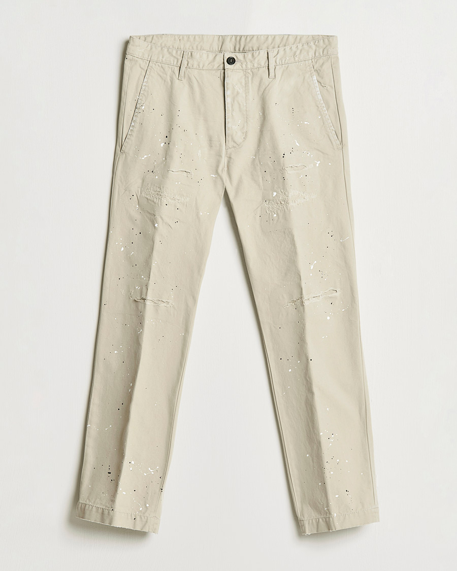 Homme | Pantalons | Dsquared2 | Cool Guy Distressed Chinos Sand