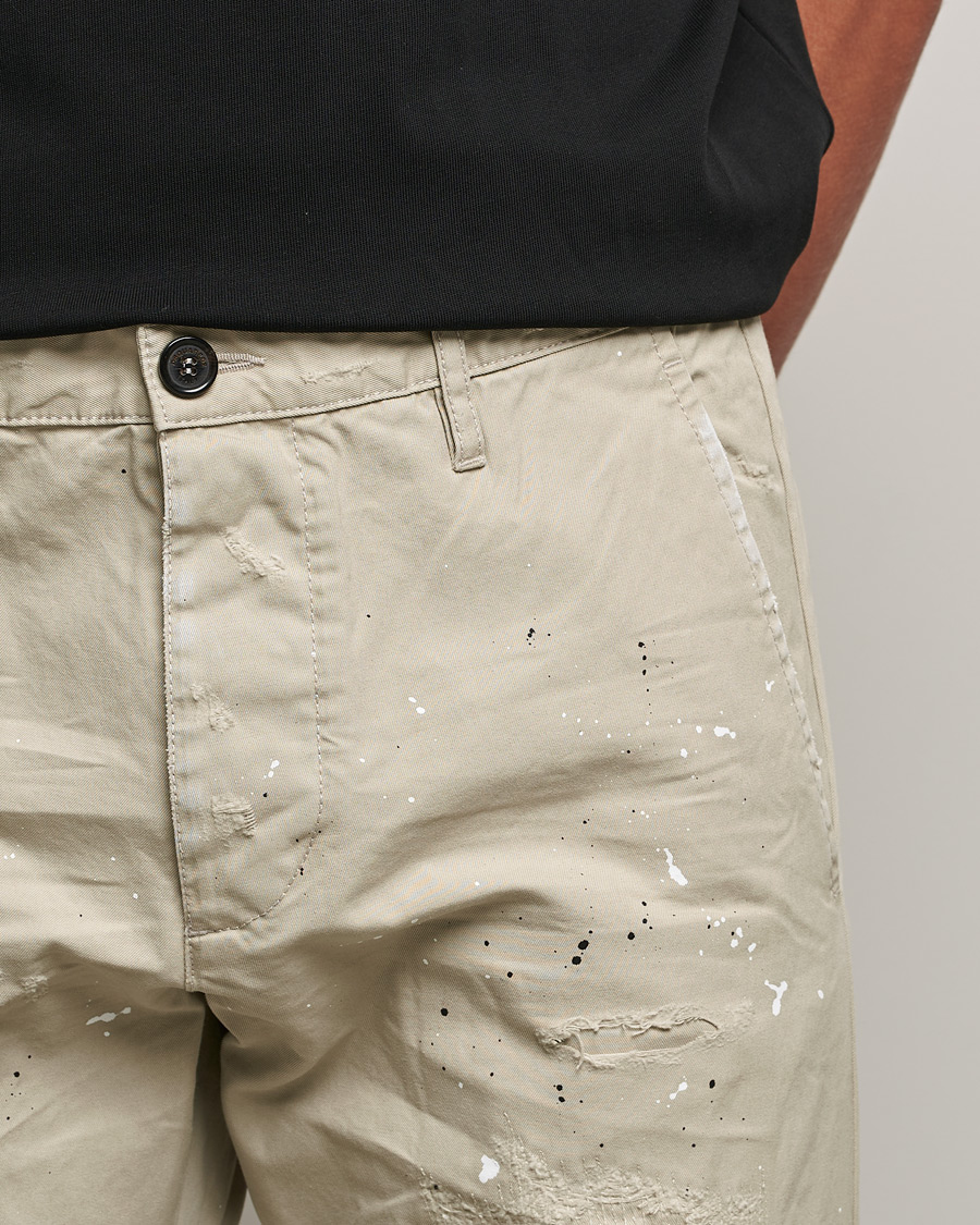 Homme | Pantalons | Dsquared2 | Cool Guy Distressed Chinos Sand