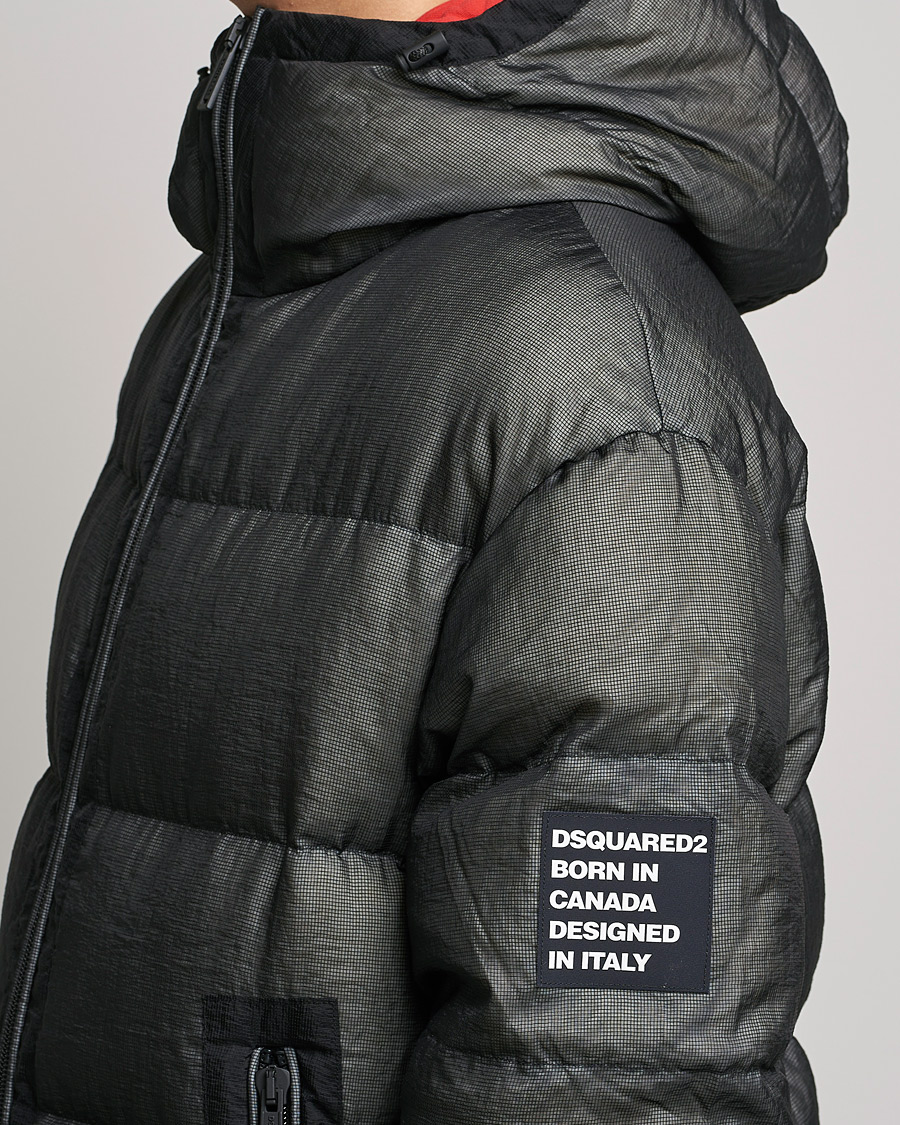 Homme | Manteaux Et Vestes | Dsquared2 | Balaclava Puffer Jacket Black