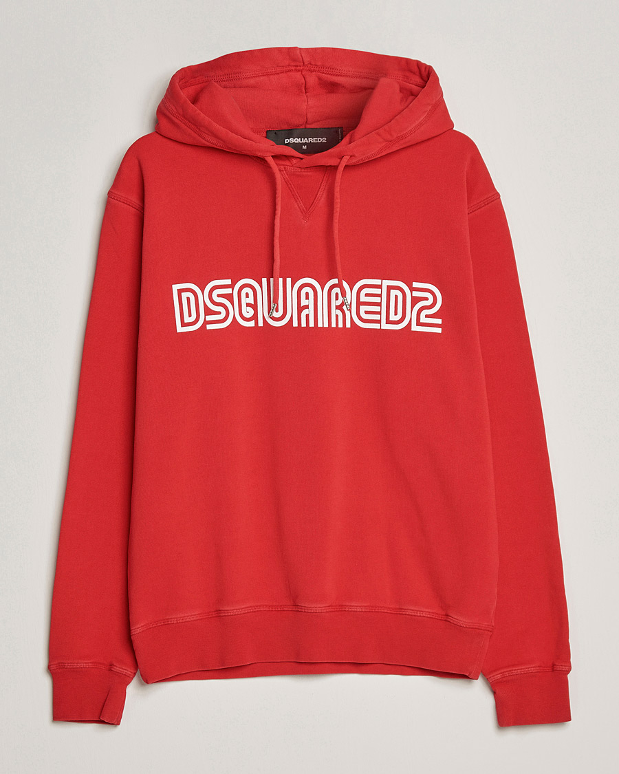 Homme | Pulls Et Tricots | Dsquared2 | Outline Cool Hoodie Oriental Red