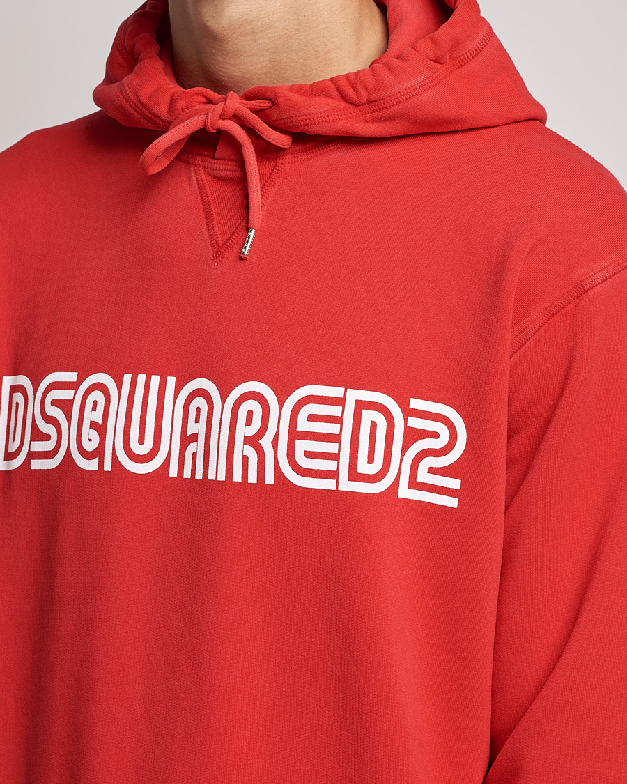 Homme | Pulls Et Tricots | Dsquared2 | Outline Cool Hoodie Oriental Red
