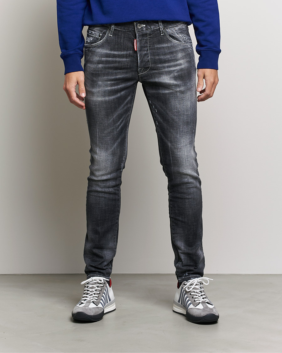 Homme | Jeans | Dsquared2 | Skater Jeans Black Wash