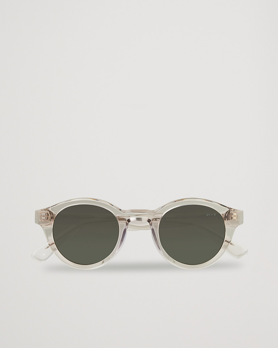Homme | James Ay Noble Sunglasses Transparent Sand | James Ay | Noble Sunglasses Transparent Sand