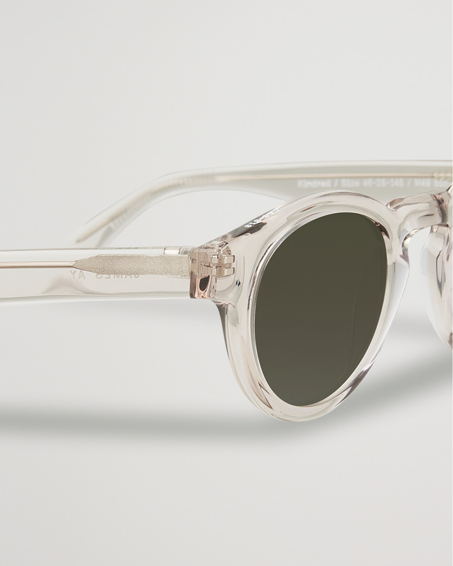 Homme | James Ay Kindred Sunglasses Transparent Sand | James Ay | Kindred Sunglasses Transparent Sand