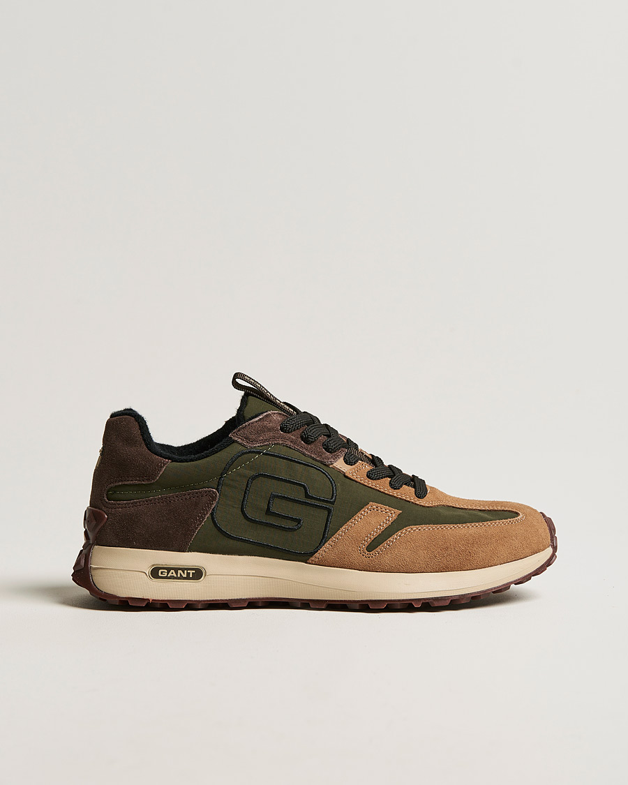 Homme | GANT Ketoon Running Sneaker Warm Khaki | GANT | Ketoon Running Sneaker Warm Khaki