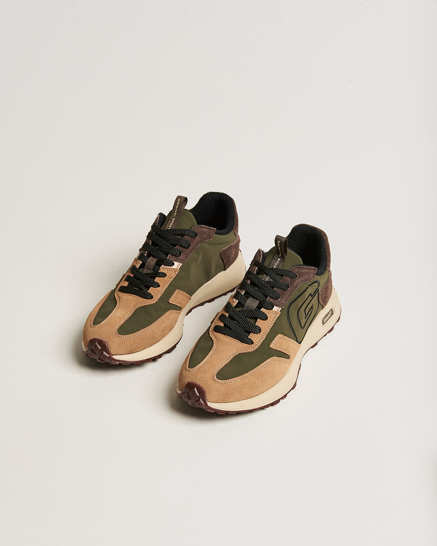 Homme | GANT Ketoon Running Sneaker Warm Khaki | GANT | Ketoon Running Sneaker Warm Khaki