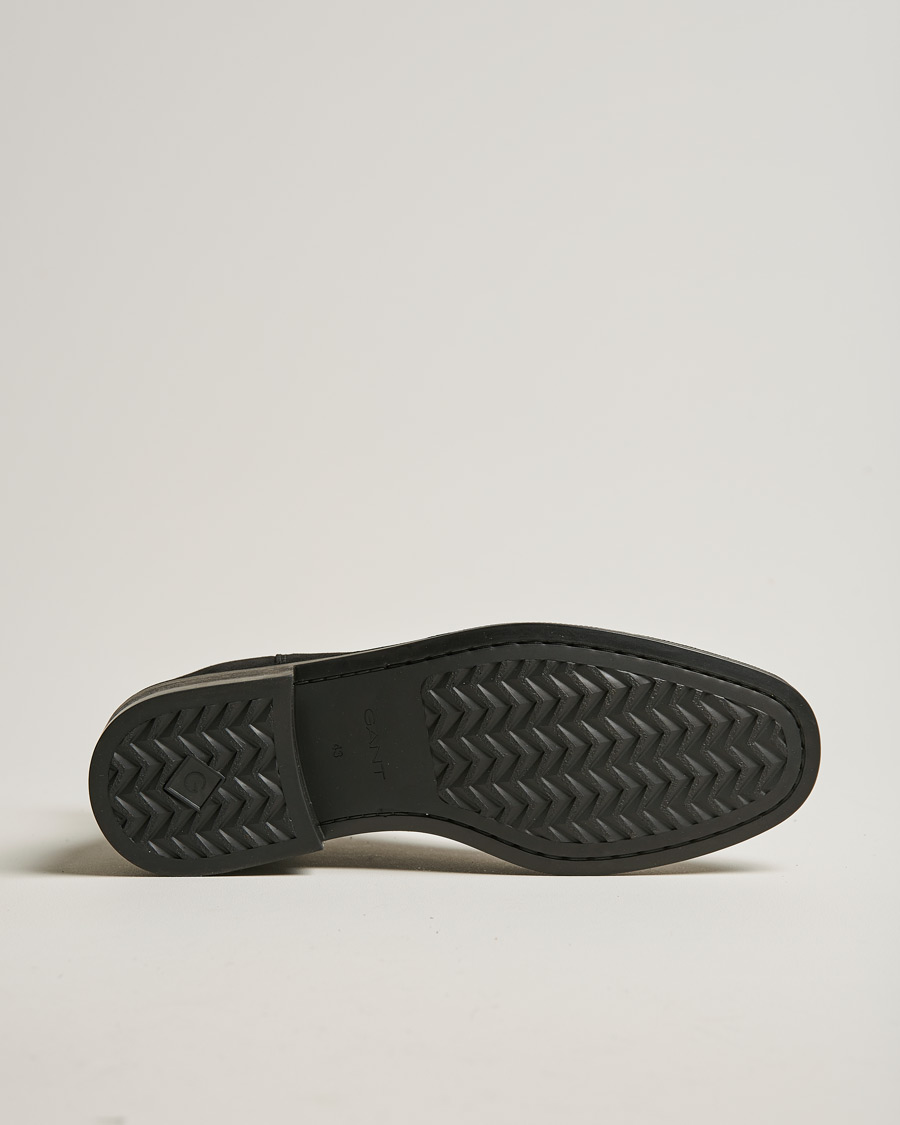 Homme | GANT Brockwill Suede Chelsea Boot Black | GANT | Brockwill Suede Chelsea Boot Black