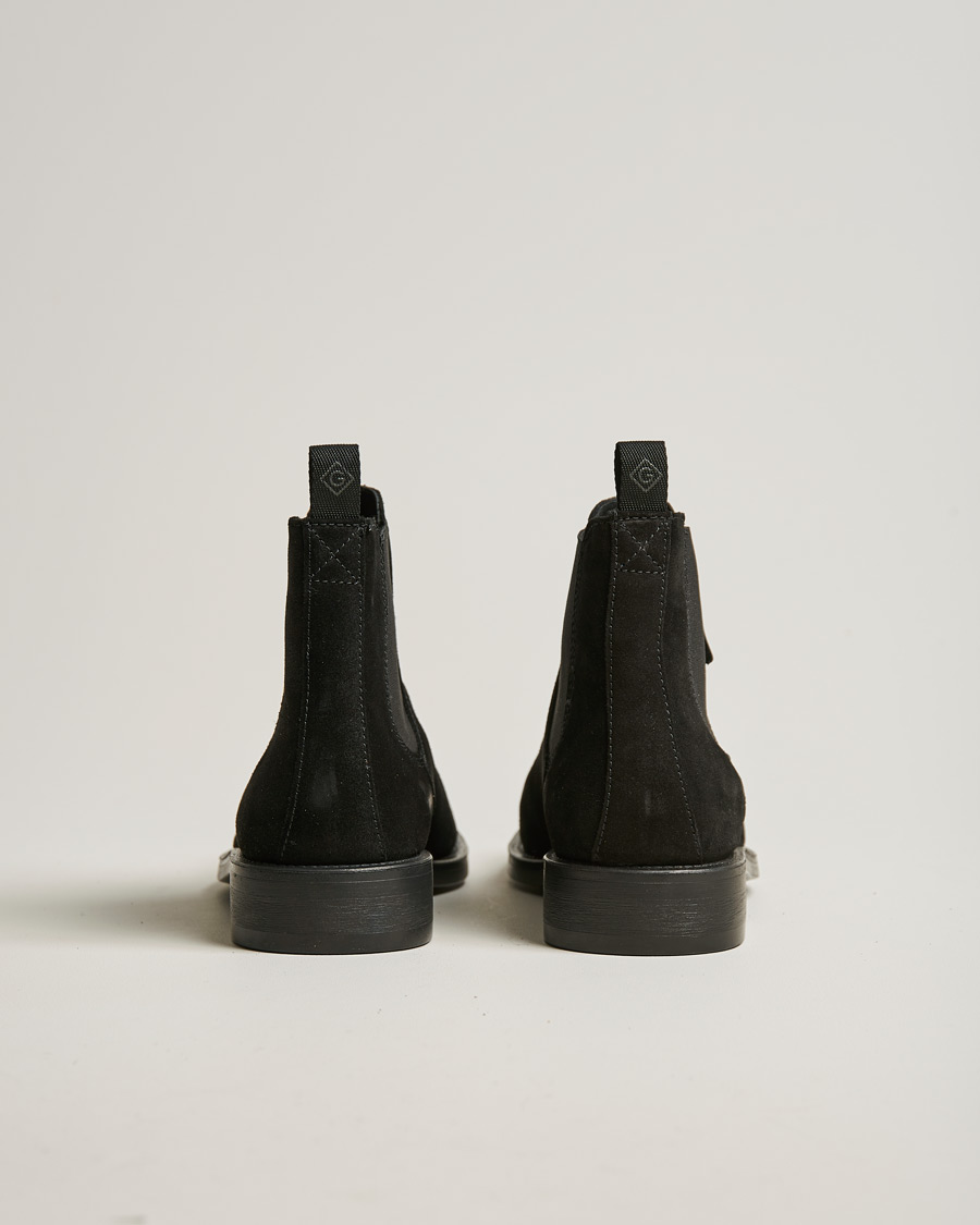Homme | GANT Brockwill Suede Chelsea Boot Black | GANT | Brockwill Suede Chelsea Boot Black
