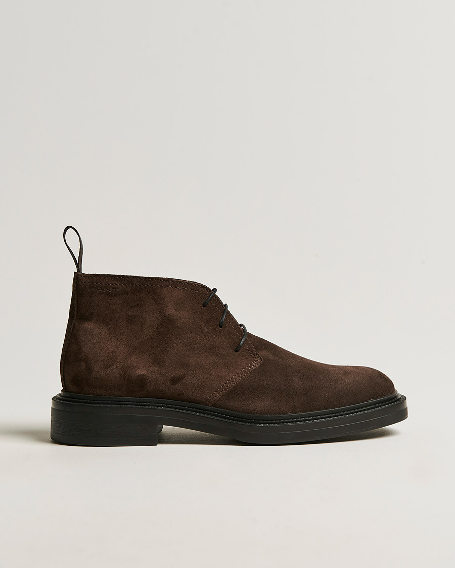 Homme | GANT Fairwyn Suede Chukka Boot Dark Brown | GANT | Fairwyn Suede Chukka Boot Dark Brown