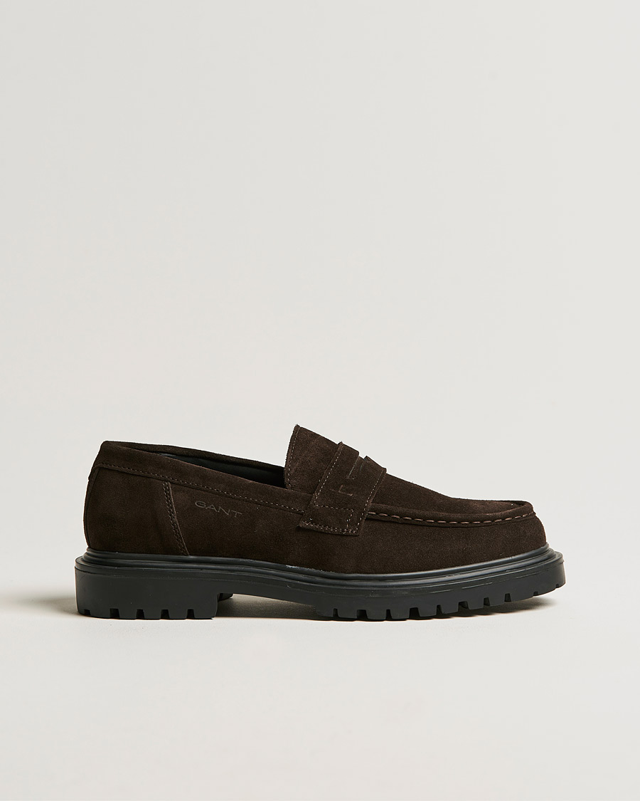 Homme | GANT Jackmote Suede Loafter Dark Brown | GANT | Jackmote Suede Loafter Dark Brown