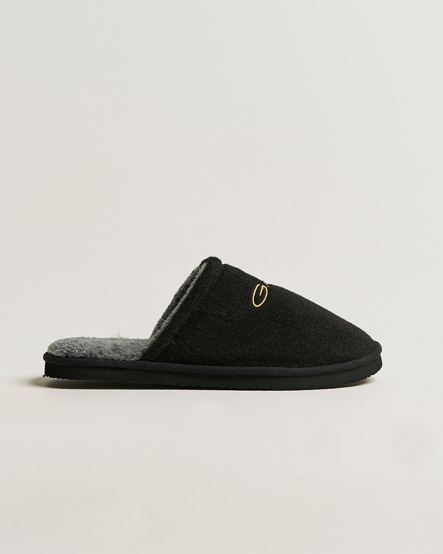 Homme | GANT Tamaware Terry Slippers Black | GANT | Tamaware Terry Slippers Black