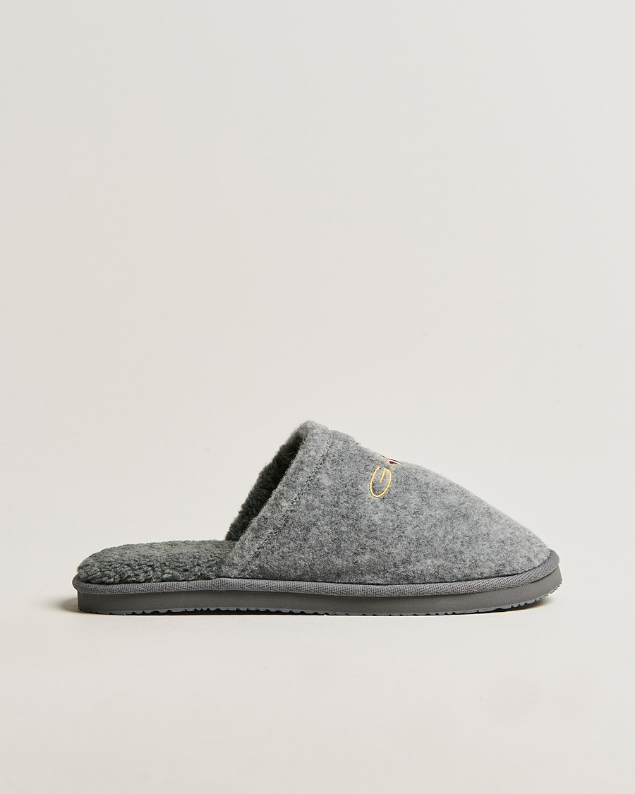 Homme | GANT Tamaware Terry Slippers Grey | Gant | Tamaware Terry Slippers Grey