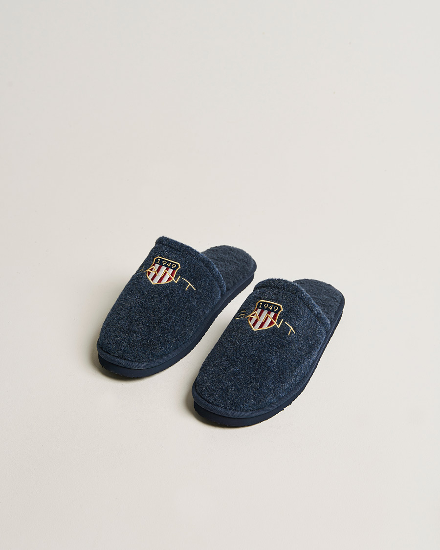 Homme | GANT Tamaware Terry Slippers Marine | GANT | Tamaware Terry Slippers Marine