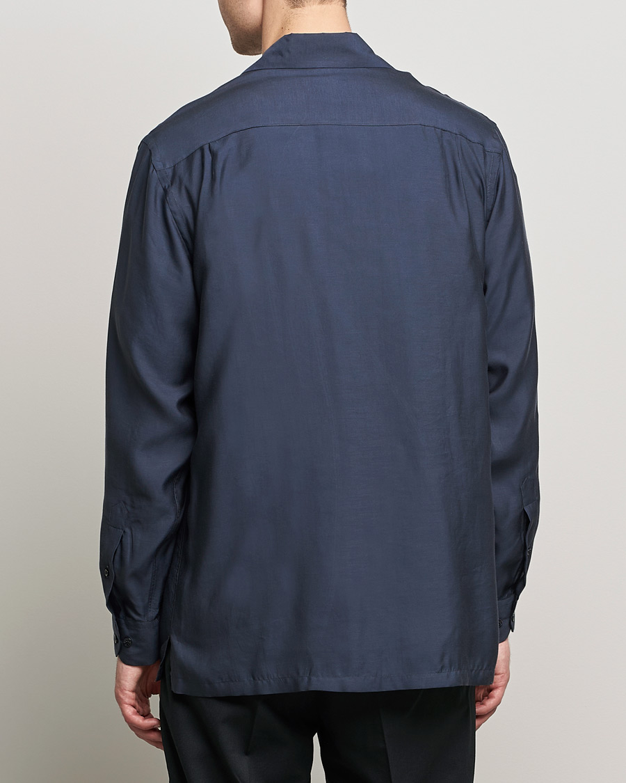 Homme | Chemises | Giorgio Armani | Double Pocket Overshirt Navy