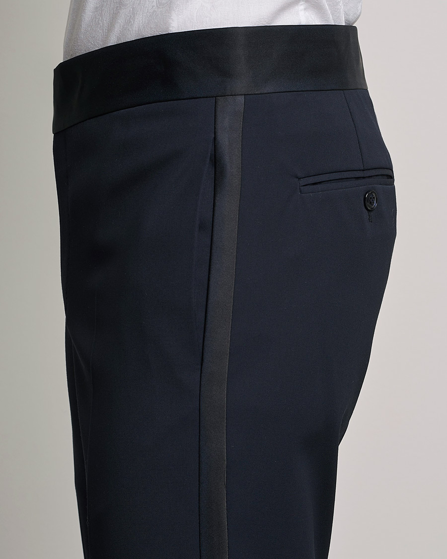 Homme | Costumes | Giorgio Armani | Peak Lapel Smoking Navy