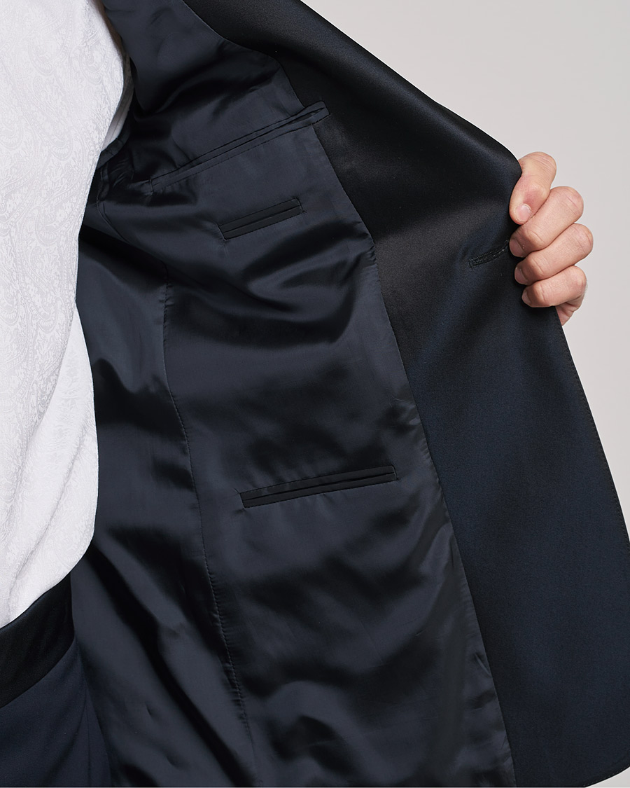 Homme | Costumes | Giorgio Armani | Peak Lapel Smoking Navy