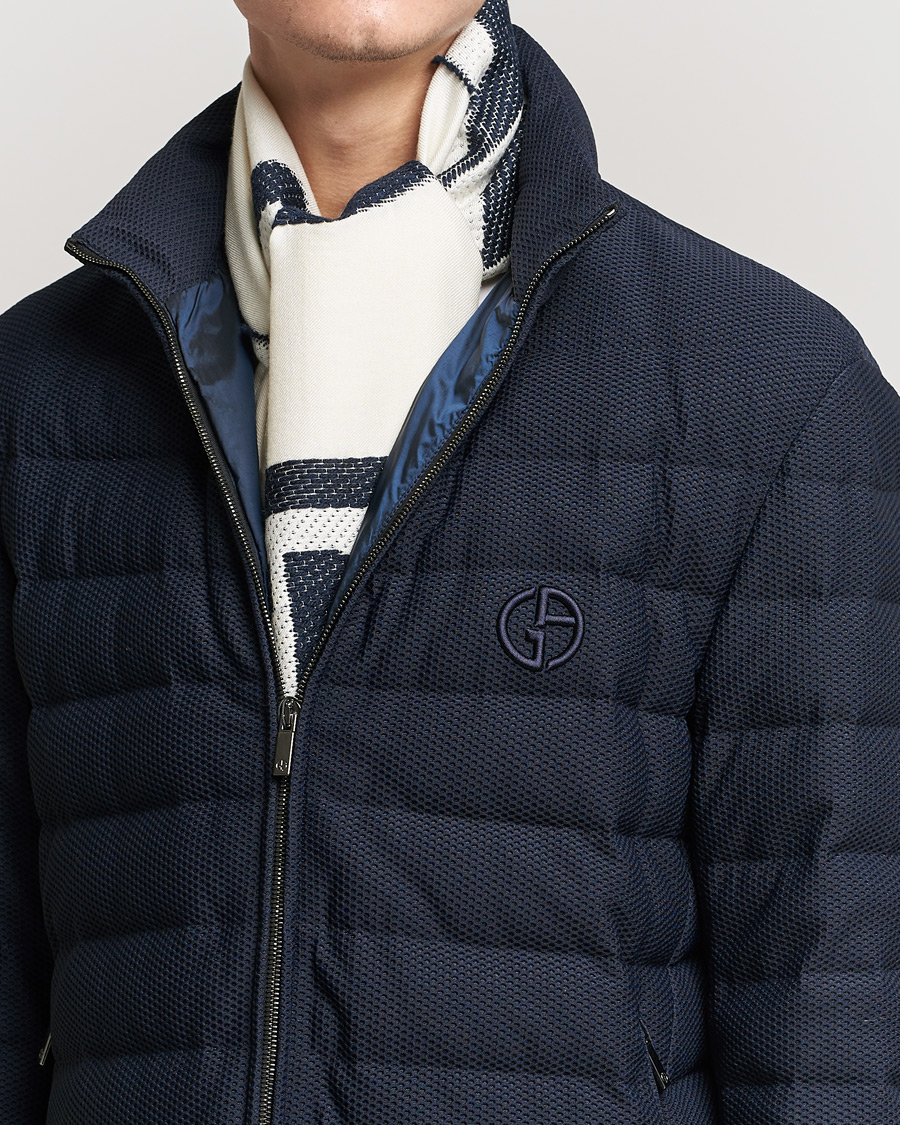 Homme | Giorgio Armani Cashmere/Silk Scarf White | Giorgio Armani | Cashmere/Silk Scarf White