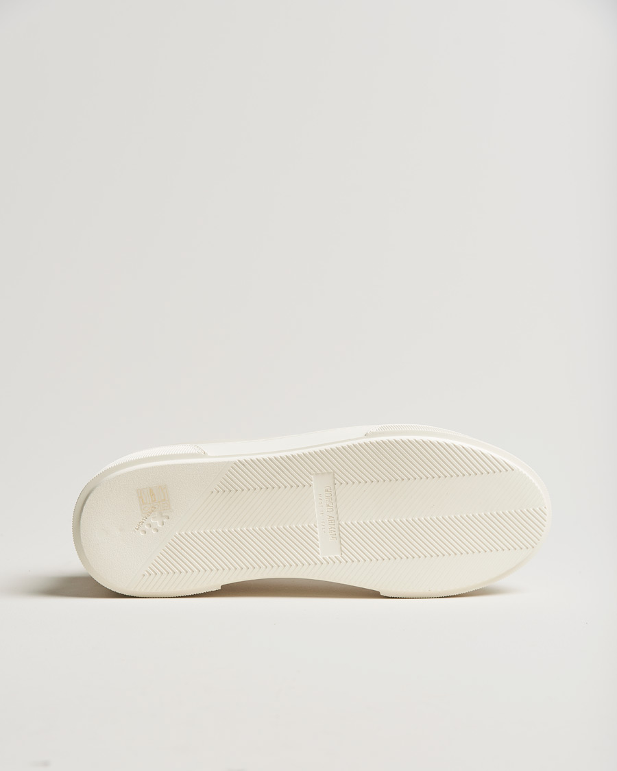 Homme | Giorgio Armani Plain Sneakers Off White | Giorgio Armani | Plain Sneakers Off White