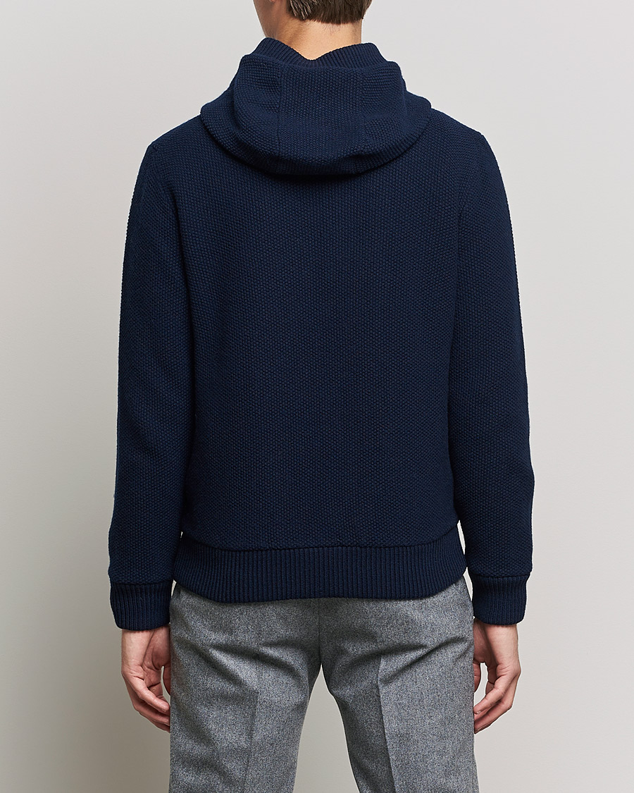 Homme | Manteaux Et Vestes | Herno | Reversible Wool Bomber Jacket Navy