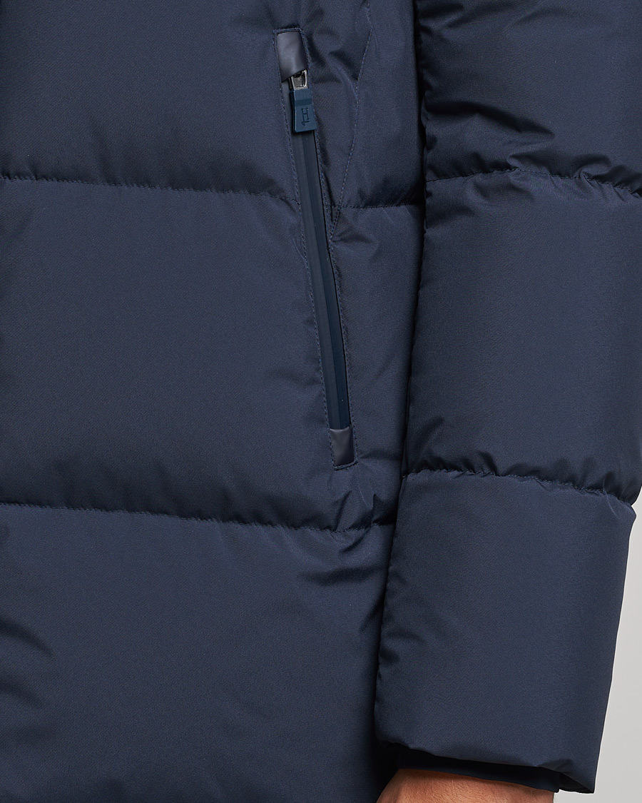 Homme | Manteaux Et Vestes | Herno | Laminar Hooded Down Parka Navy