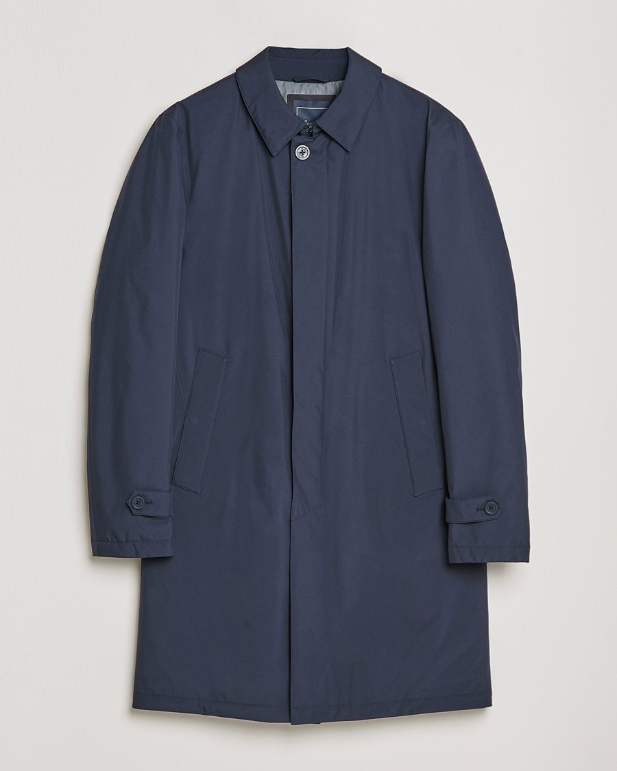 Homme | Manteaux Et Vestes | Herno | Laminar Goretex Nylon Coat Navy