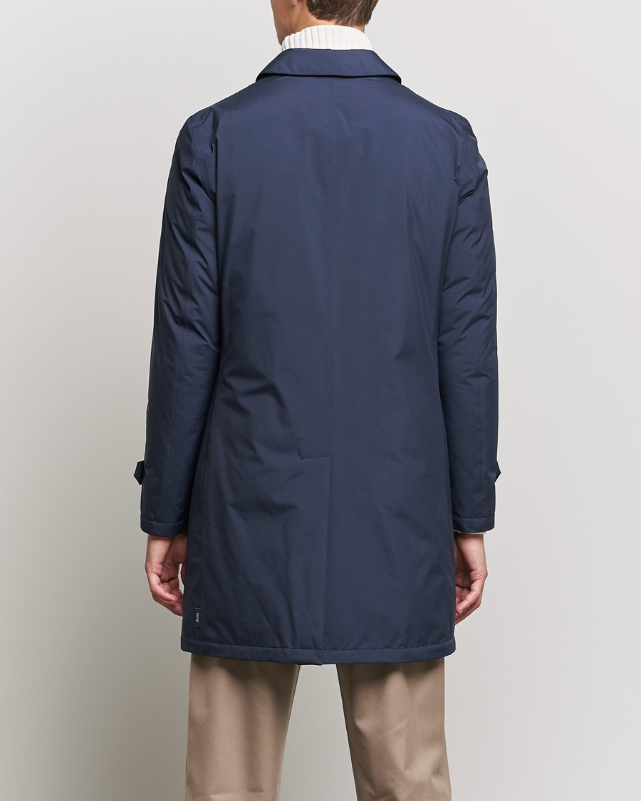 Homme | Manteaux Et Vestes | Herno | Laminar Goretex Nylon Coat Navy